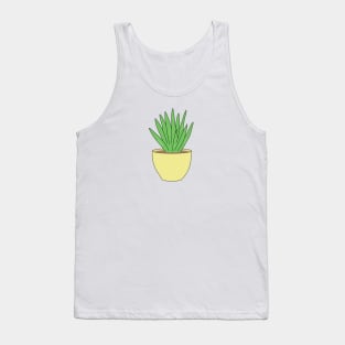 Home plant in a pot. Tank Top